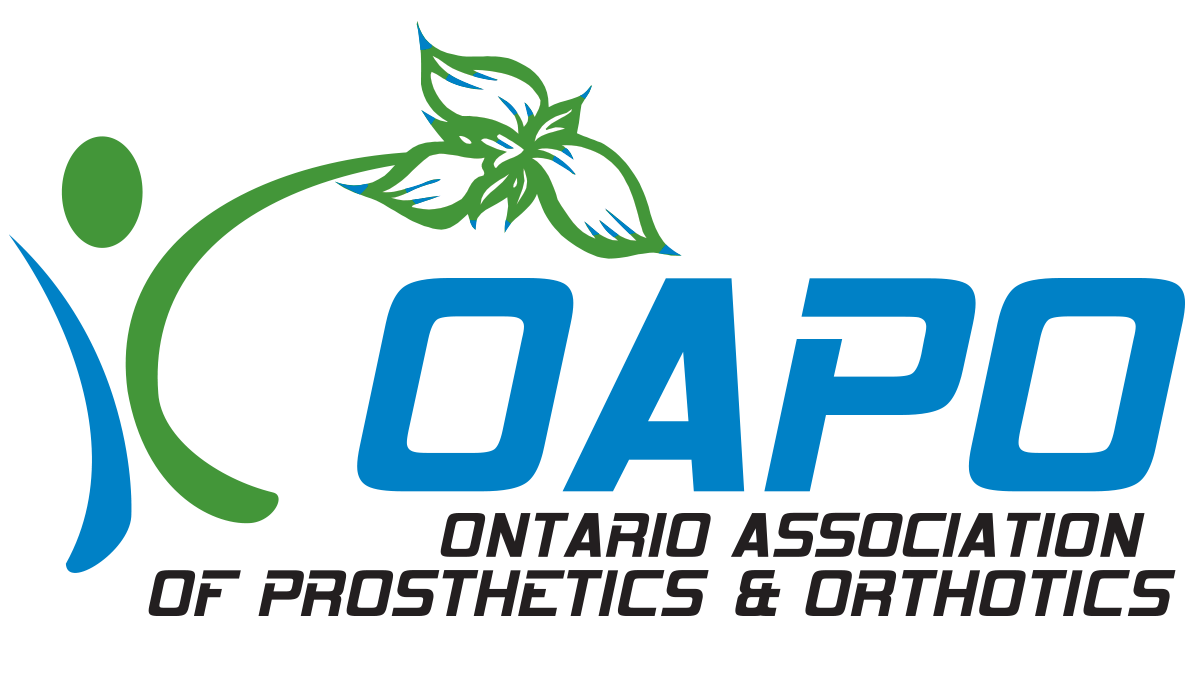The OAPO Logo on a Transparent Background with White Text